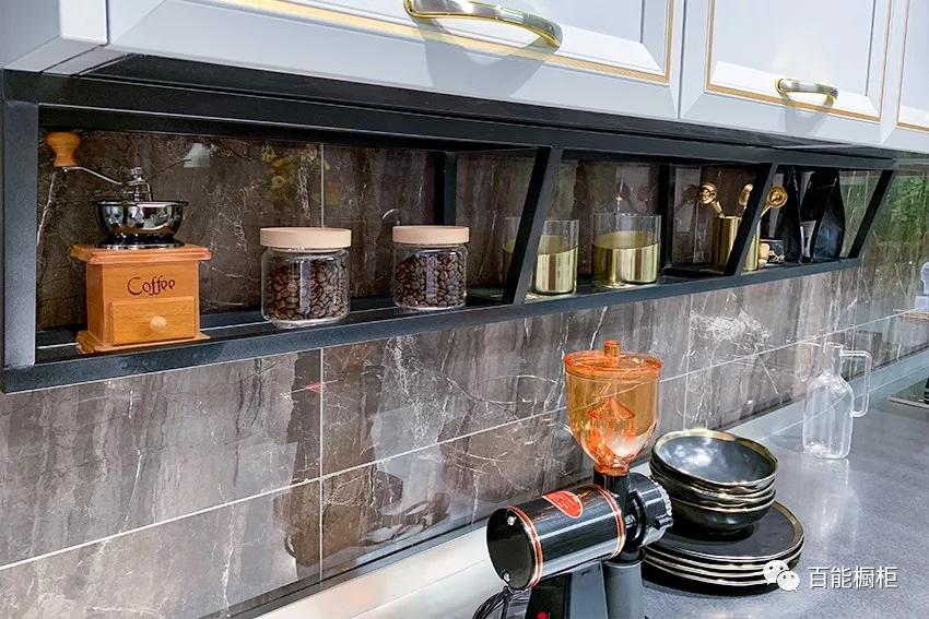 百能不锈钢高端橱柜设计,厨房不锈钢一体橱柜款式图