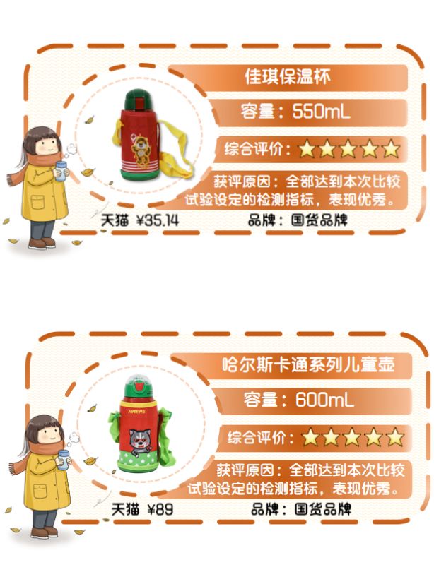 7-12岁儿童上学保温杯防漏,秋冬季儿童保温杯最好看的
