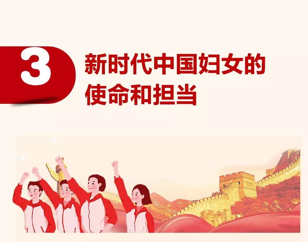 图解中国妇女十二大报告，一起学起来