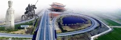 中华第一县濮山淮水,濮山淮水古城全景