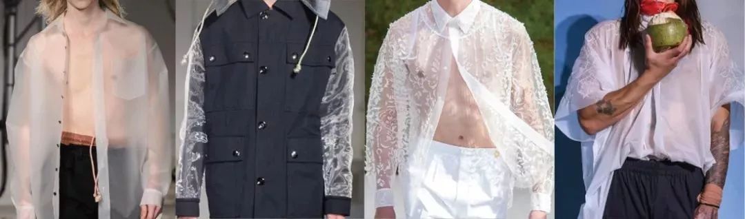欧美2022春夏服装流行趋势男装,休闲风格男装衬衫流行趋势