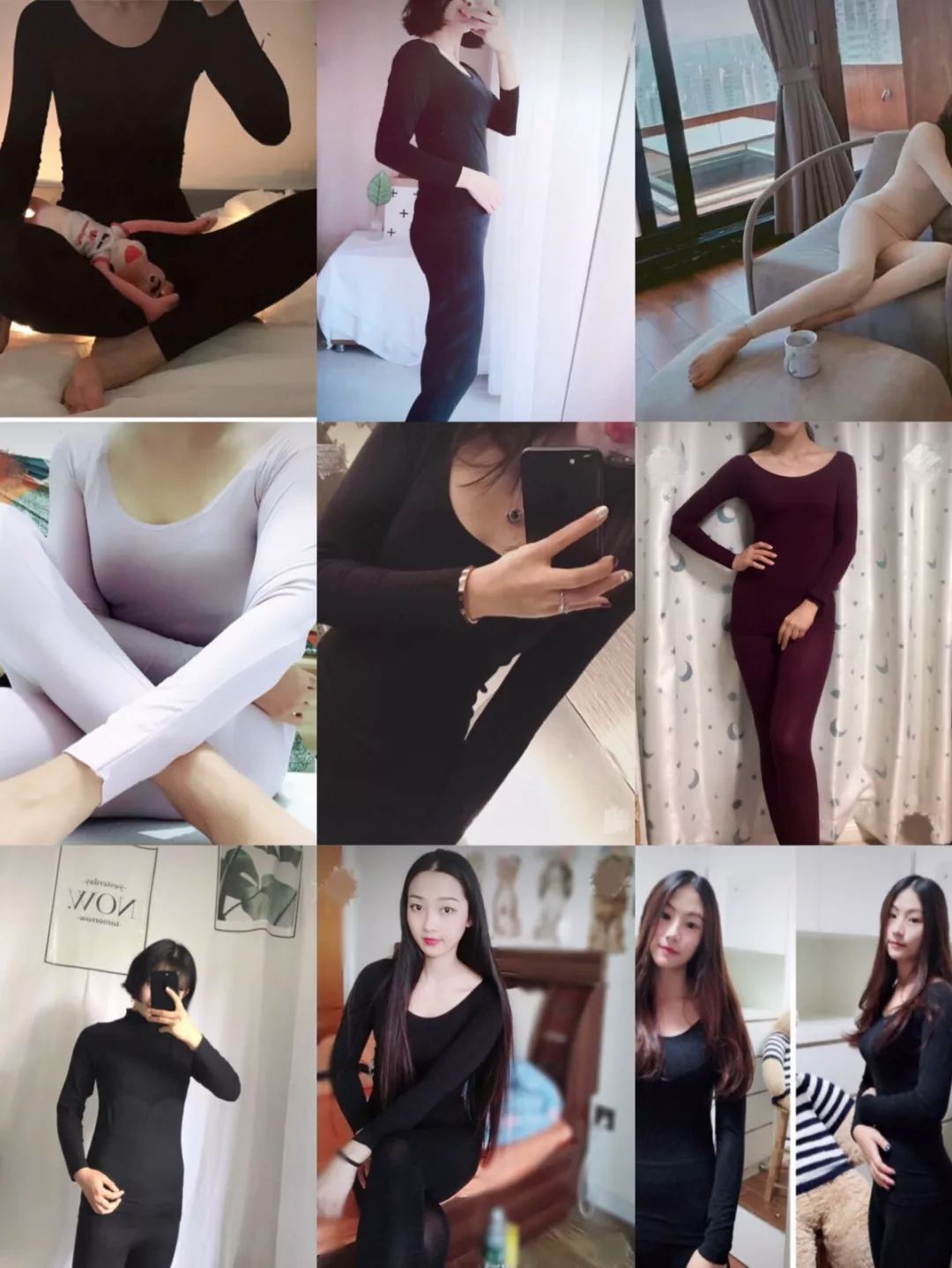 黑科技保暖塑身衣女款,显瘦保暖打底衣