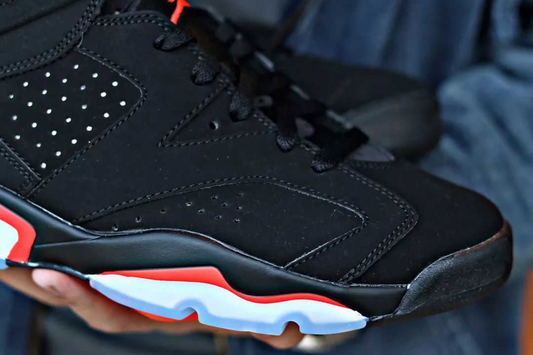 aj6黑红细节图,aj6蓝白哪年发售