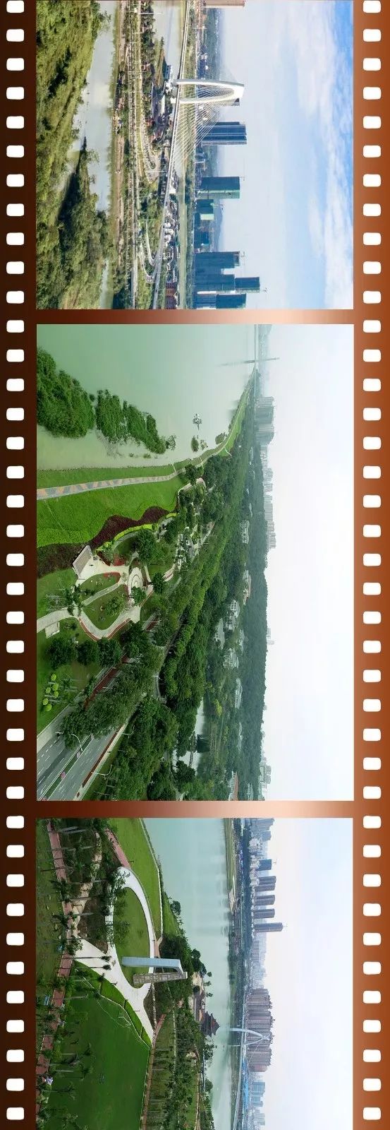 百里秀美邕江夜景,百里秀美邕江