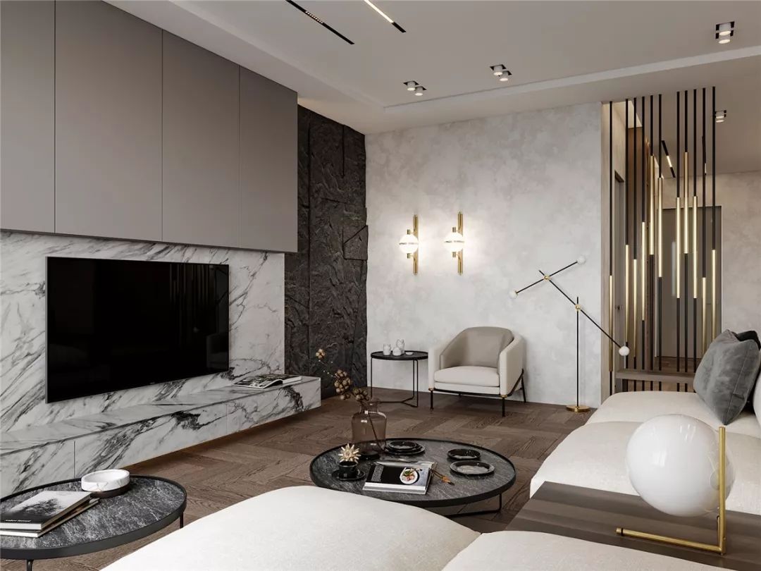 现代简约风在奢华中自由游走，这样的家谁不爱？