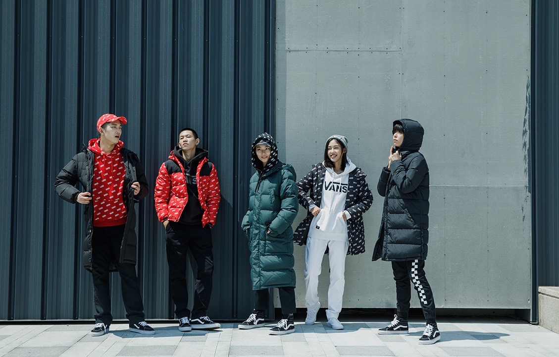 vans穿搭秋冬服装,vans2018