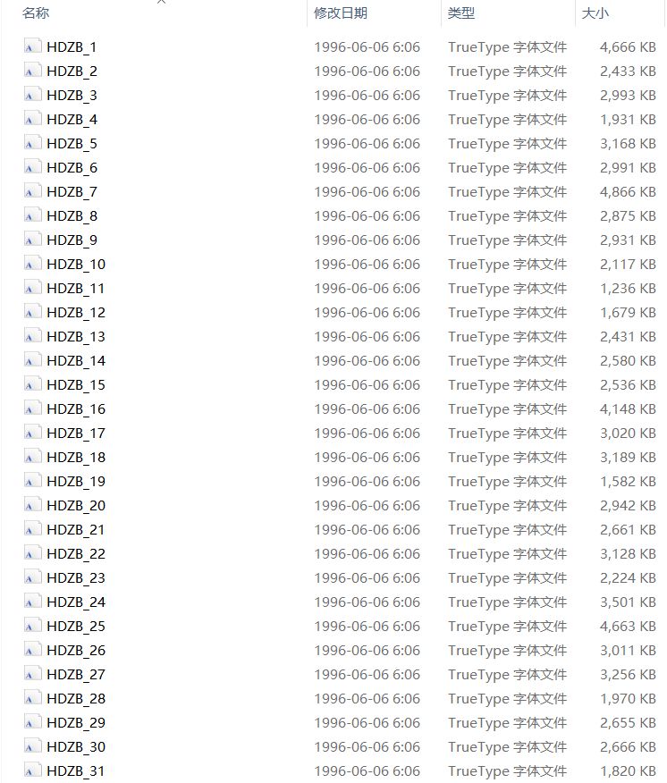 最新免费商用字体整理合集,国家规定可以永久免费商用的字体