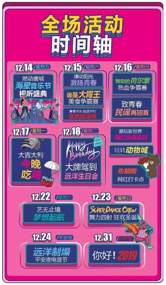 远洋城19周年庆,号外号外活动来袭