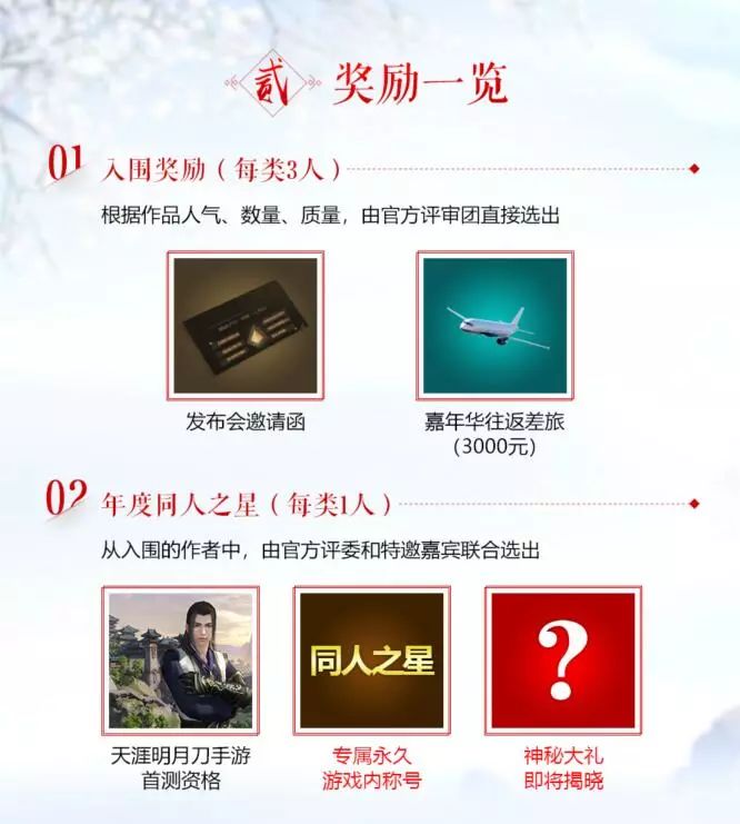 12.23天刀国风嘉年华,天刀国风嘉年华名单