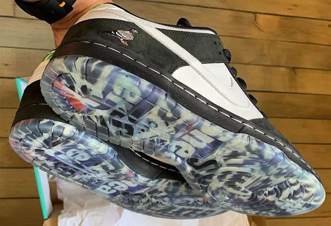 灵感源于《纽约邮报》！黑白鸽子DunkSB再曝全新实物图