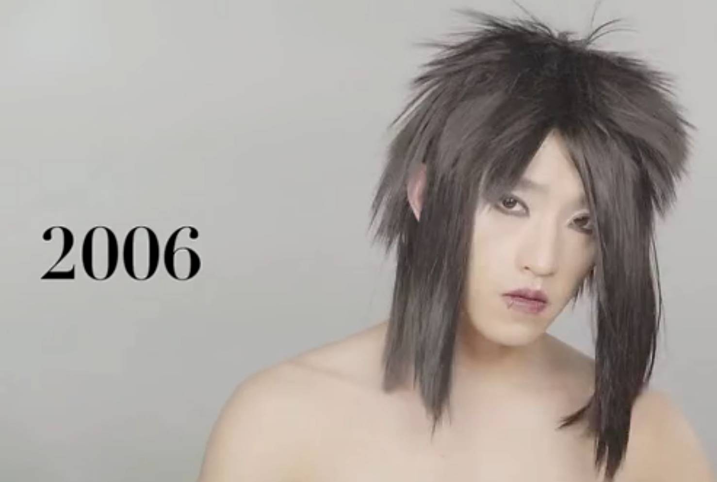 100年间中国男人发型变化原视频,男士发型变化