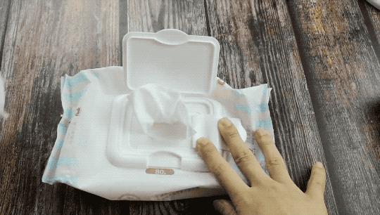 手口专用湿巾夏季薄款小包,开手口专用湿巾两包