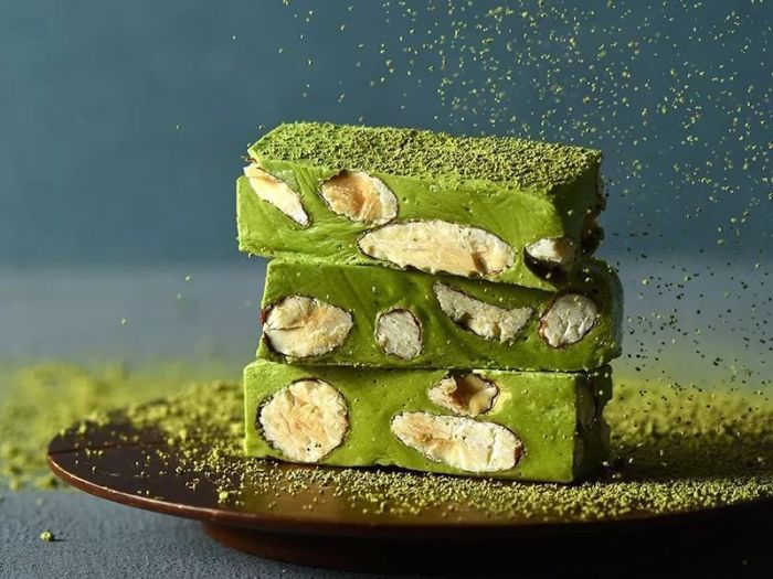 高颜值牛轧糖,有料布朗尼咖啡牛轧糖