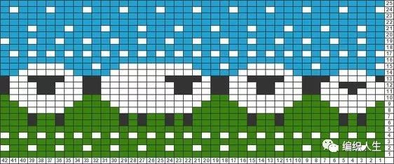最新提花毛衣花样大全及图解,一些漂亮的提花毛衣花样推荐
