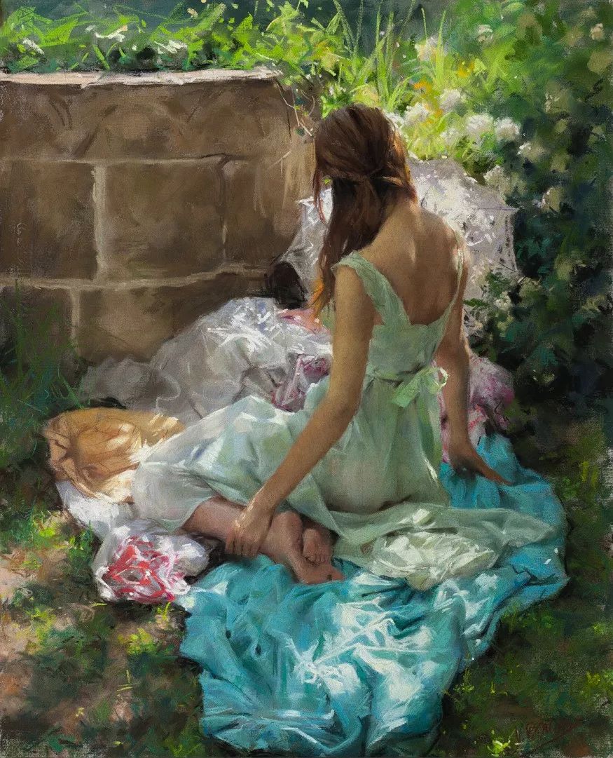 西班牙两位绘画大师笔下的曼妙形体，美的远远超乎你的想象