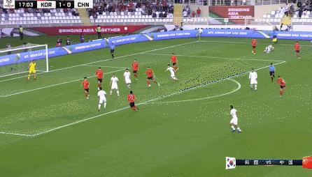 国足十大经典停球,张呈栋国足