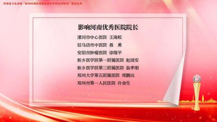 安阳市肿瘤医院现任院长是谁,安阳市肿瘤医院院长徐瑞平