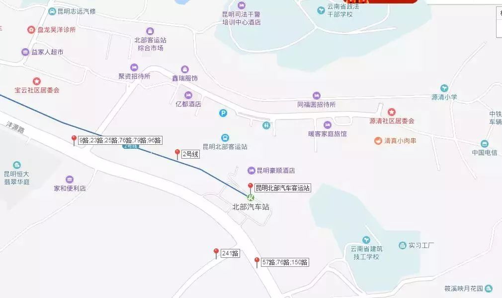 高铁昆明站最近的客运站 (昆明高铁南站最近的客运站)