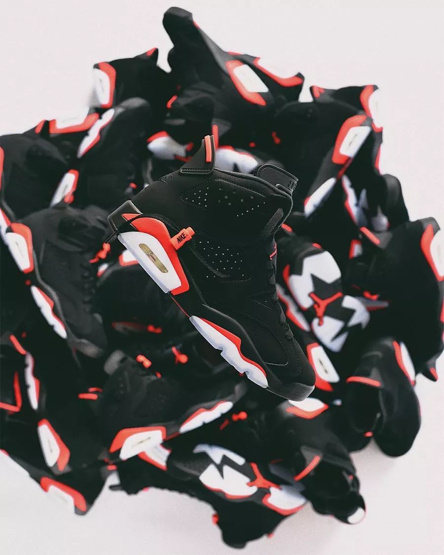 aj6橄榄绿和黑红比较,aj6黑红2000和黑红2014区别