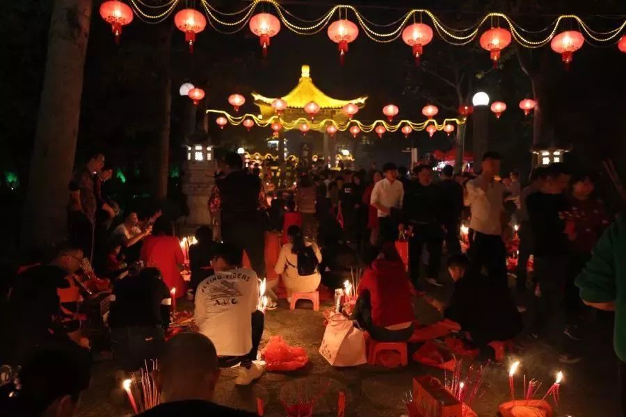 震撼南京灯光秀,玄武山最新景点