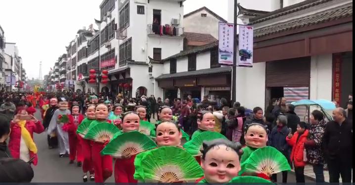 绍兴千年古镇春节,春节绍兴古街