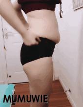 胖姑娘逆袭成模特身材？日本收腹裤，1秒隐藏大肚腩，显瘦20斤