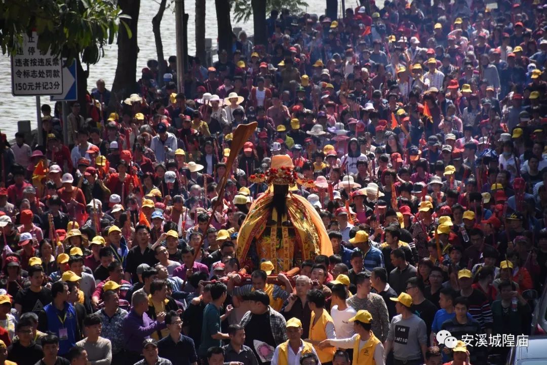 福建安溪迎神巡游,迎新年社火巡游展演