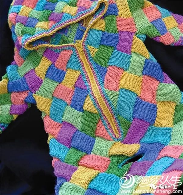 纯色方块花样教程大全,简单大方格子花型教程