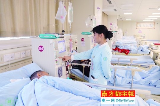 血透病人就医,附近医院进行血透