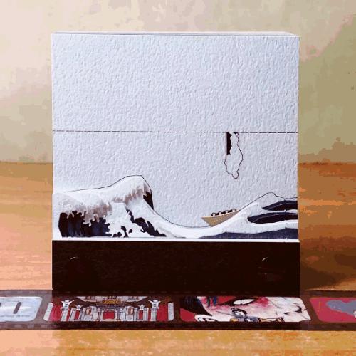 “便笺界的爱马仕”又出新品！撕出一幅神奈川冲浪里，代购一本1500元……