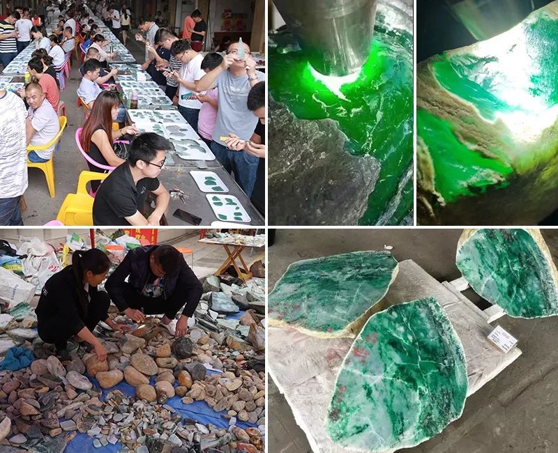 爱戴玉和金钻石的人,爱戴玉的人