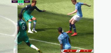 福登德布劳内进球,福登错失德布劳内传球