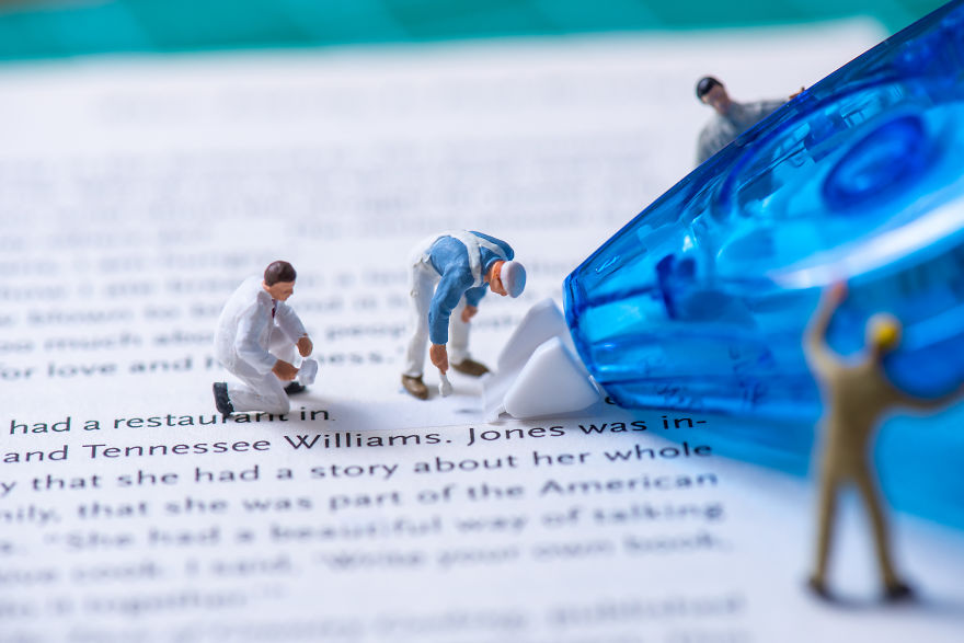 变着法子拍“罐头小人”:小小世界真奇妙