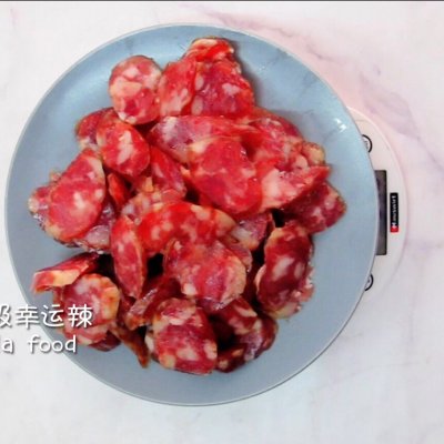 电饭煲版腊肉煲仔饭,煲仔饭家庭版