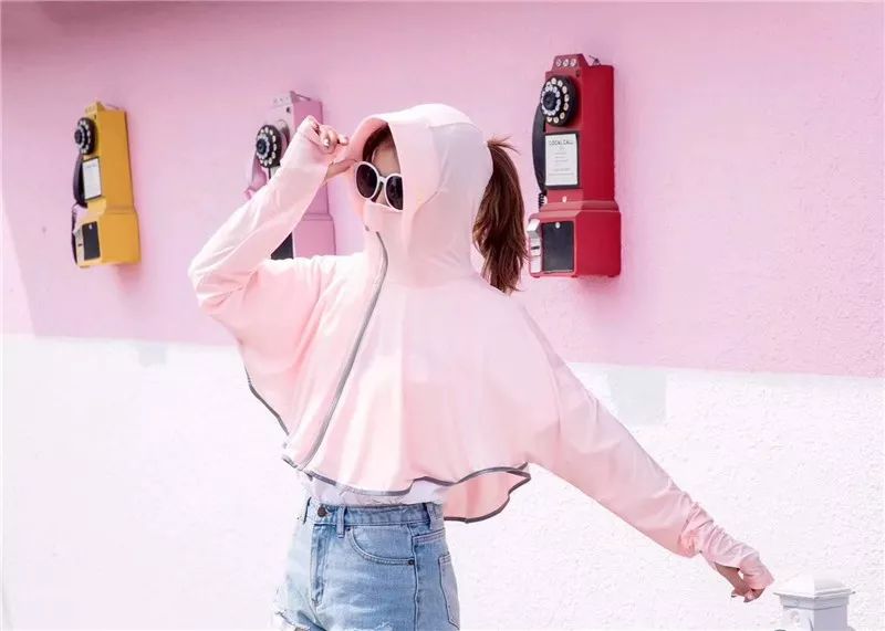 特别超仙洋气的防晒衣,穿上超仙的防晒衣