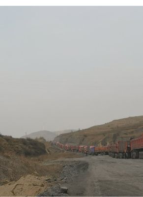 山西兆光电厂拉灰车污染,山西左云县环境污染