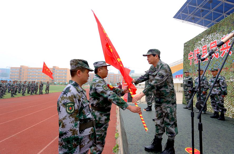 民兵点验暨开训动员大会,长武县扎实开展基干民兵整组点验