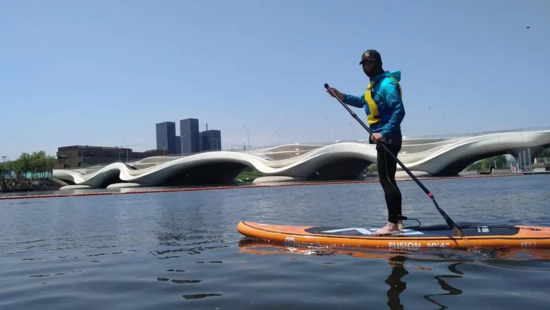 sup塑料皮划艇,summer皮划艇初体验