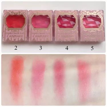 canmake全线彩妆测评,canmake的三色遮瑕膏色号