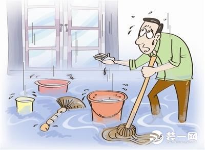 房屋墙壁渗水,墙壁渗水怎么找到渗水点