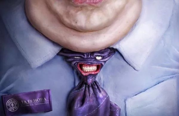 Case|吓!25张健身广告海报,来自品牌们满满的“恶意”