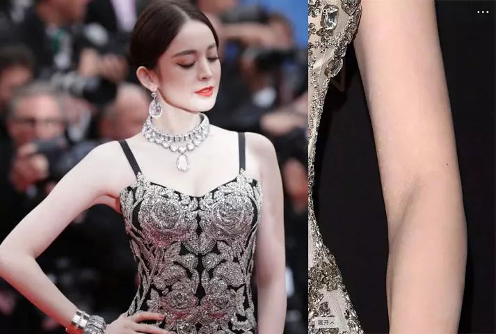 现在流行像林允一样给全身化妆，再也不愁脸太小化妆品都用不完了