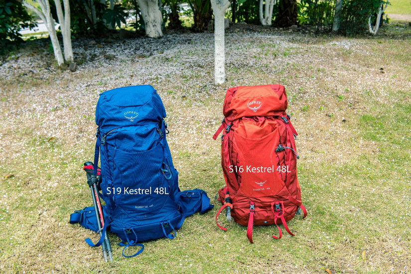 小鹰登山包老款新款区别,小鹰登山包65升效果