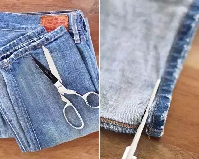 裤腰小了别慌,裤腰小了一根皮筋搞定