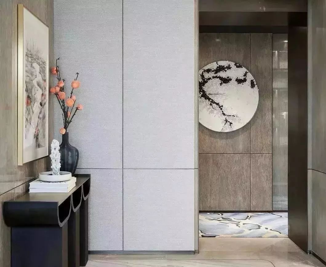 100个经典玄关案例,新中式玄关设计图片大全集