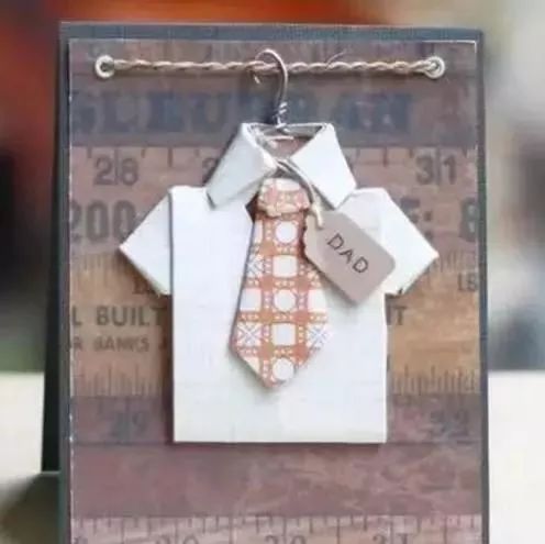 父亲节礼物手工贺卡简单有惊喜,父亲节手工花小礼物简单又漂亮