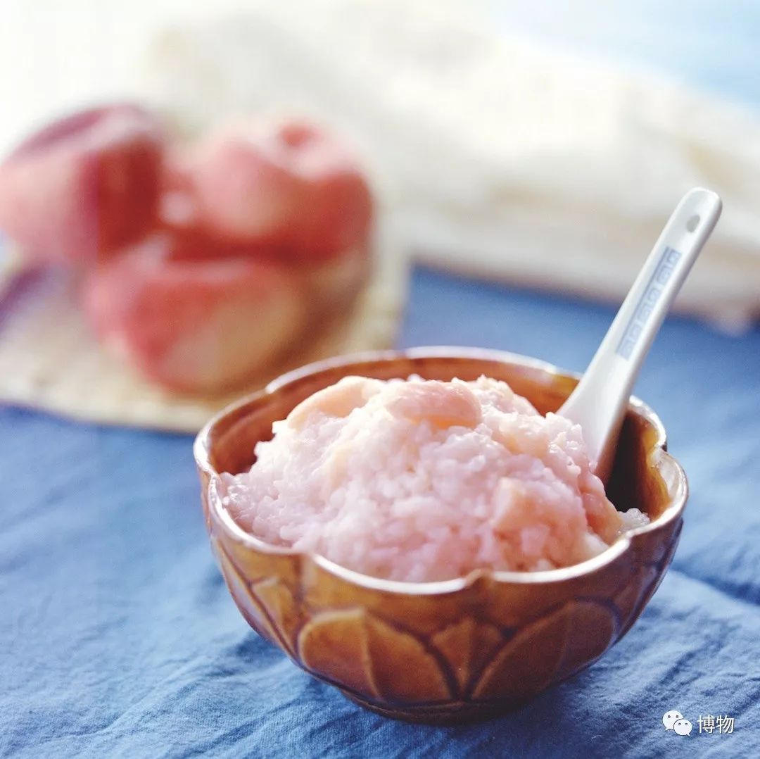 桃子煮米饭，你猜是不是黑暗料理？