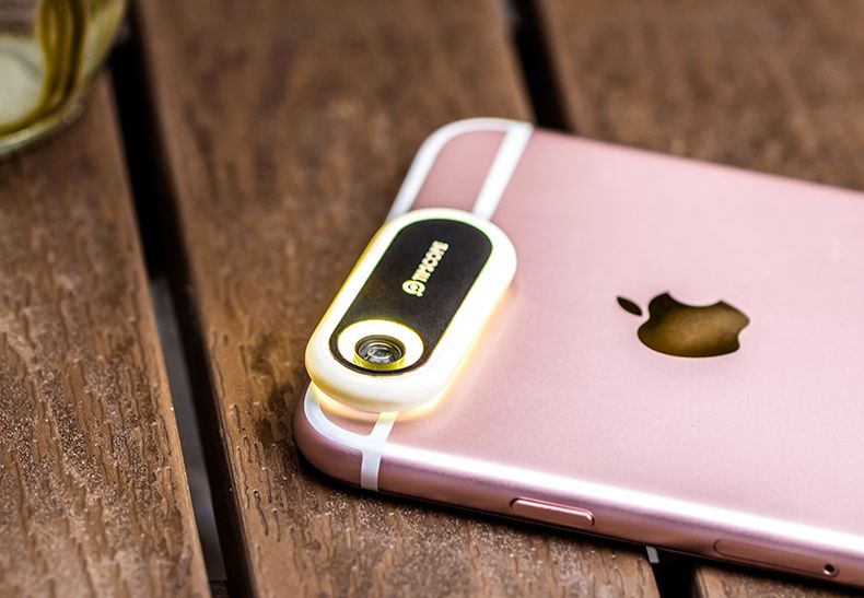 贴上它手机镜头秒变显微镜,贴在手机上的显微镜