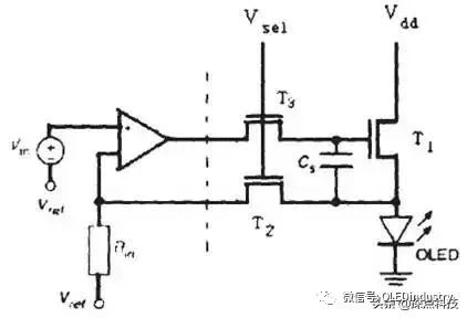 OLED显示屏,行驱动电路设计,单片机AT89C51与和显示屏的硬件接线