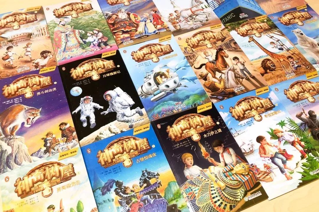 树屋英文原版书单推荐,英文童书神秘树屋